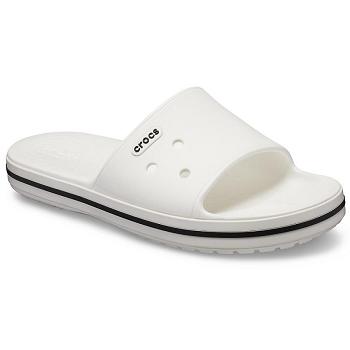 Crocs Crocband III Biele - Panske Šlapky